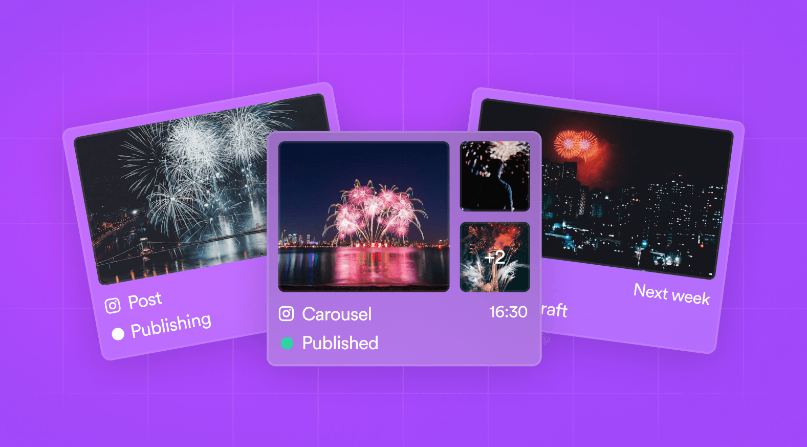 Instagram scheduling
