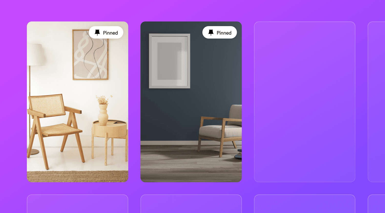 Pin posts and mute videos