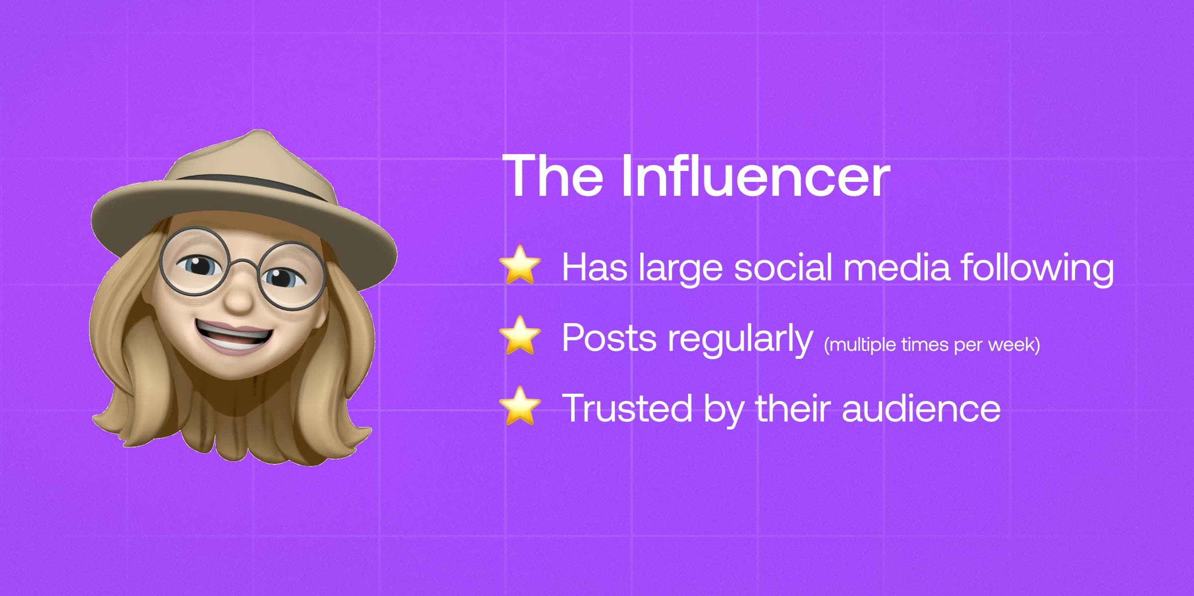 a memoji with glasses and a hat