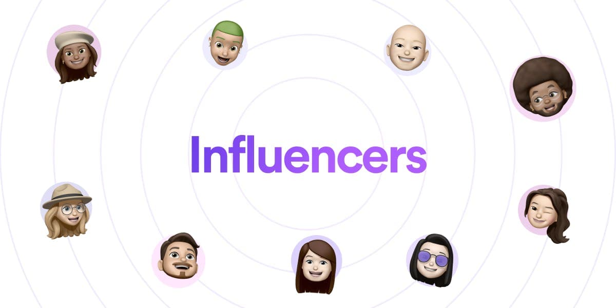 Influencer content hub