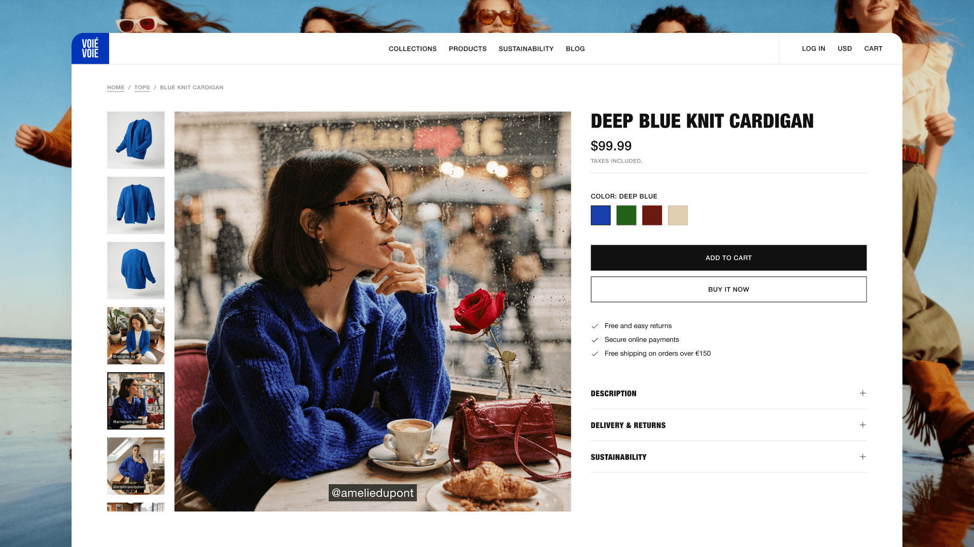 Adding UGC to your own product media carousel